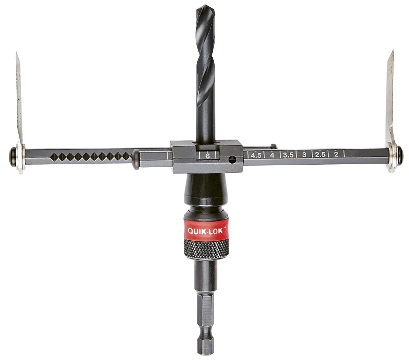 Adjustable Hole Cutter, 2 to 7 In.