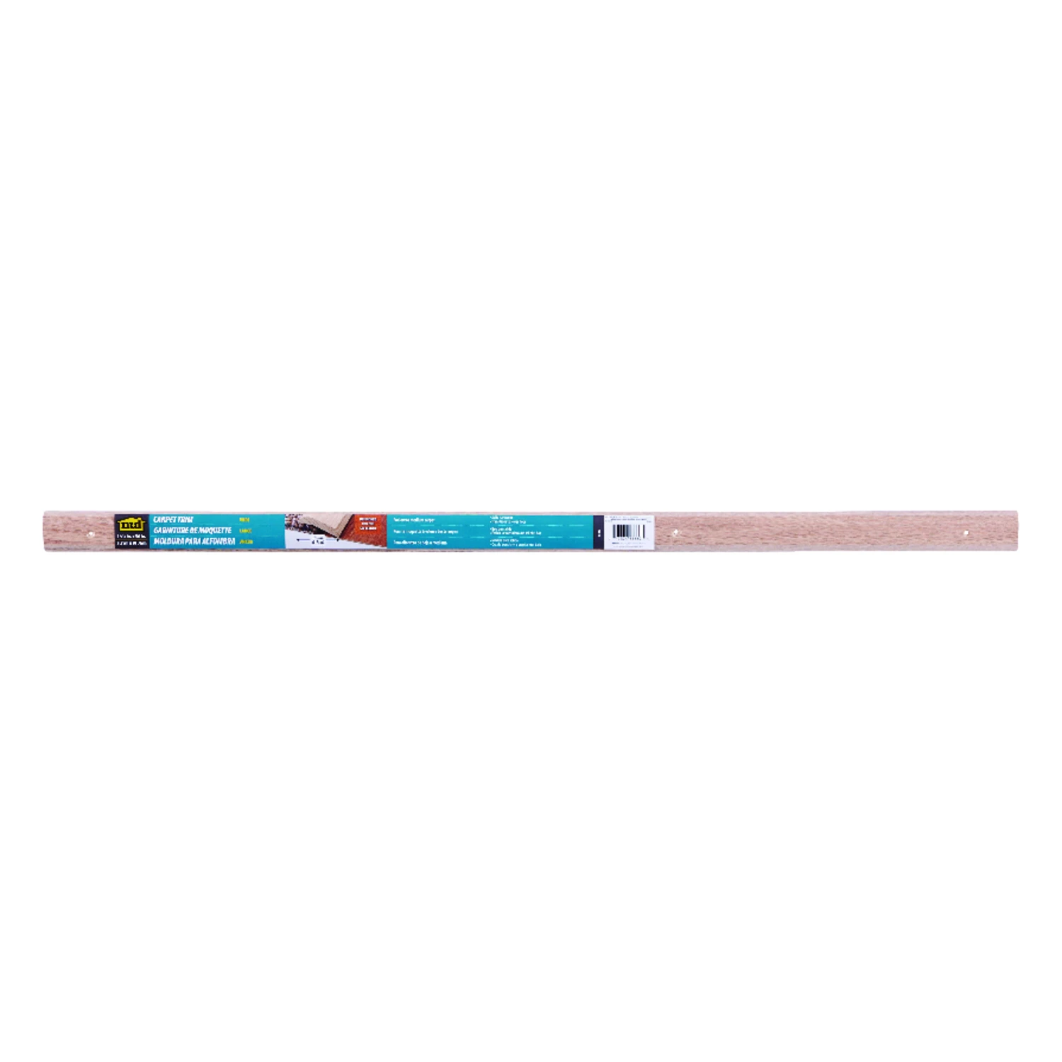 Carpet Trim, Hardwood, 1-7/16 x 36 In.