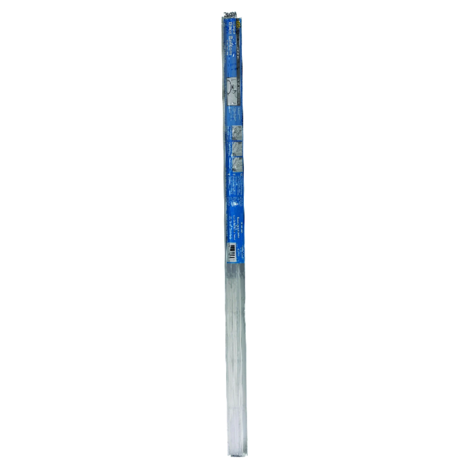 Door Bottom With Drip Cap, L-Shaped, Aluminum, 36-In.