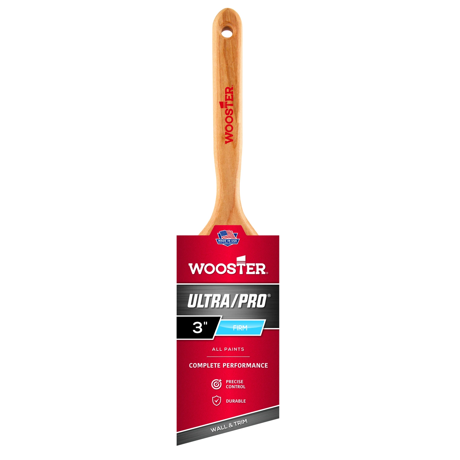 Wooster 4174-3 Ultra/Pro Firm Angle Sash Paint Brush, 3 In. Wooster 4174-3 Ultra/Pro Firm Angle Sash Paint Brush, 3 In.
