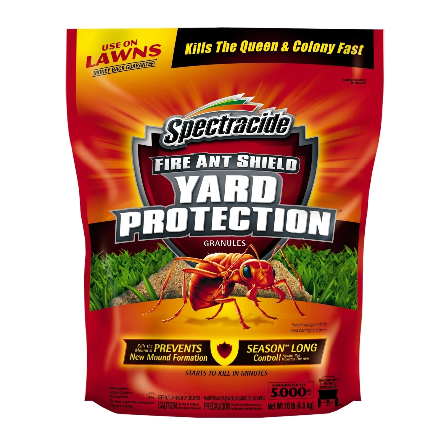 Fire Ant Shield Yard Protection Granules, 10-lb