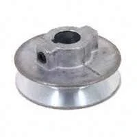 450a V-groove Pulley, 1/2 In Bore, 4-1/2 In Od, Zinc