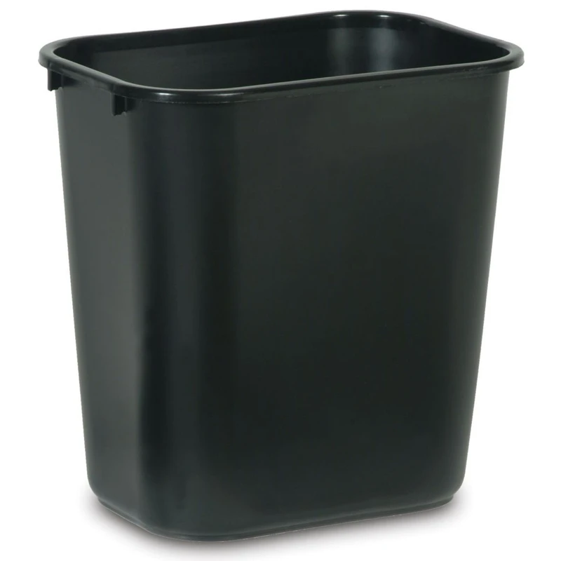 WASTBASKET BLACK 28-1/8 QT