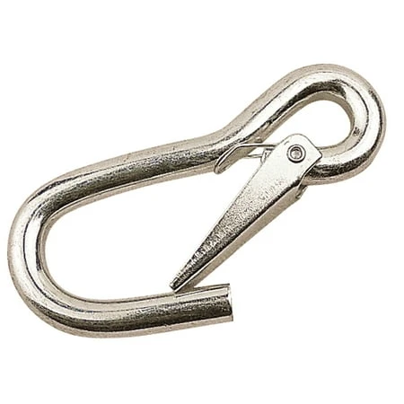 155630-1 Galvanized Mild Steel Spring Hook - 4-1/4 Inch