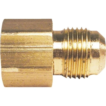 1/2 In. X 3/8 In. Brass Female Flare Adapter - Model 458766