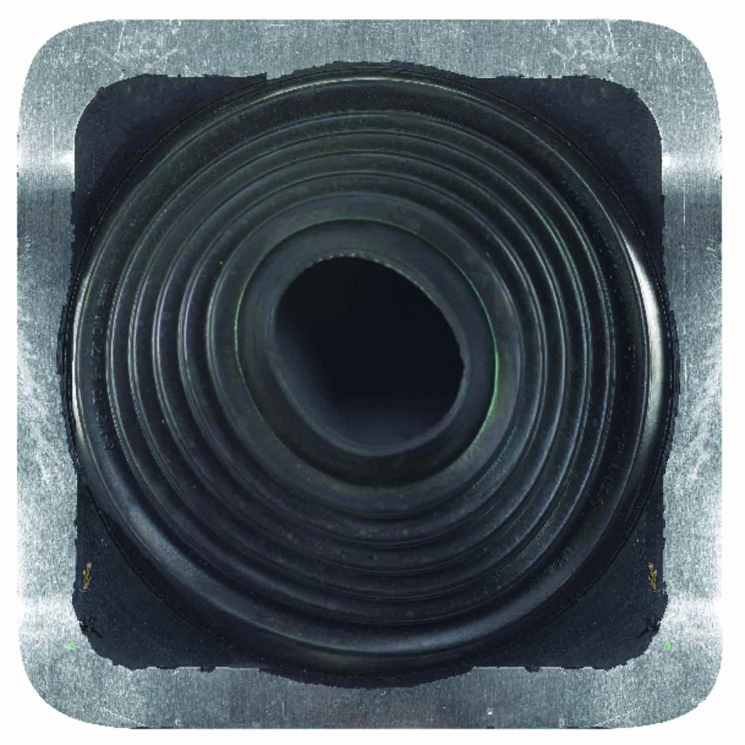 Masterflash Roof Flashing, EPDM, Black, 3 to 6 In. Pipes