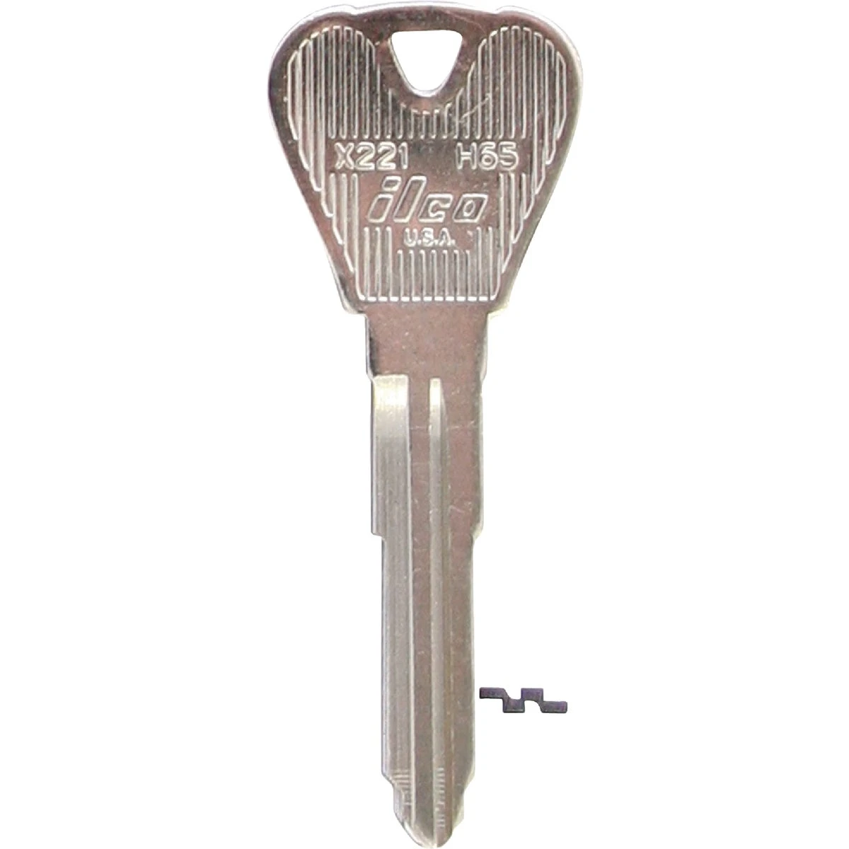 ILCO Ford Nickel Plated Automotive Key, H65 (10-Pack) X221