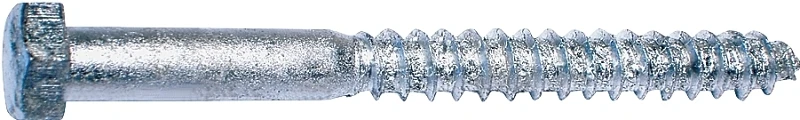 1/2 Inch X 5 Inch Galvanized Hex Lag Screw, Grade 2