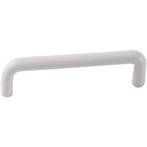 34742 4 Inch White Plastic Pull Handle - Pack Of 25