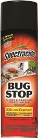 Spectracide Bug Stop Insect Killer, 16 Oz Aerosol For Flying & Crawling Insects