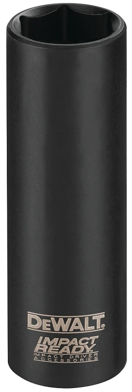 Dw22872 9/16 Inch Deep Impact Ready Socket For 1/2 Inch Drive
