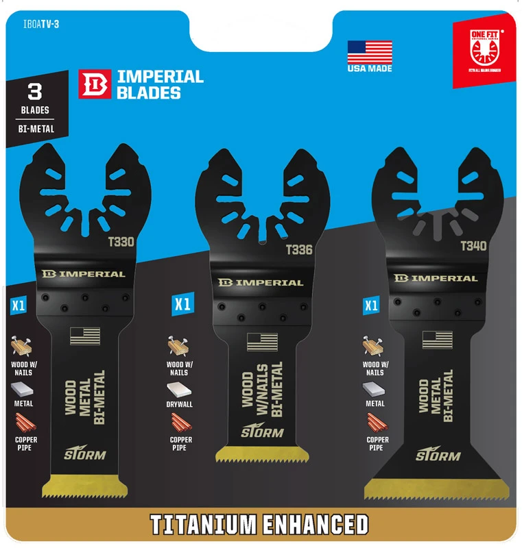 BLADE VARIETY TITANIUM 3PACK