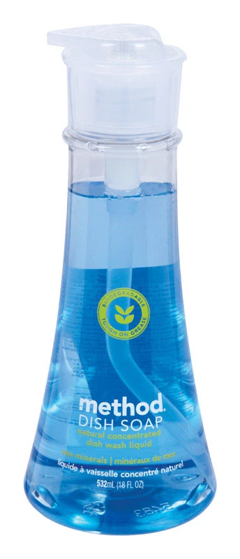 method 734 Dish Soap, 18 fl-oz, Liquid, Sea Minerals