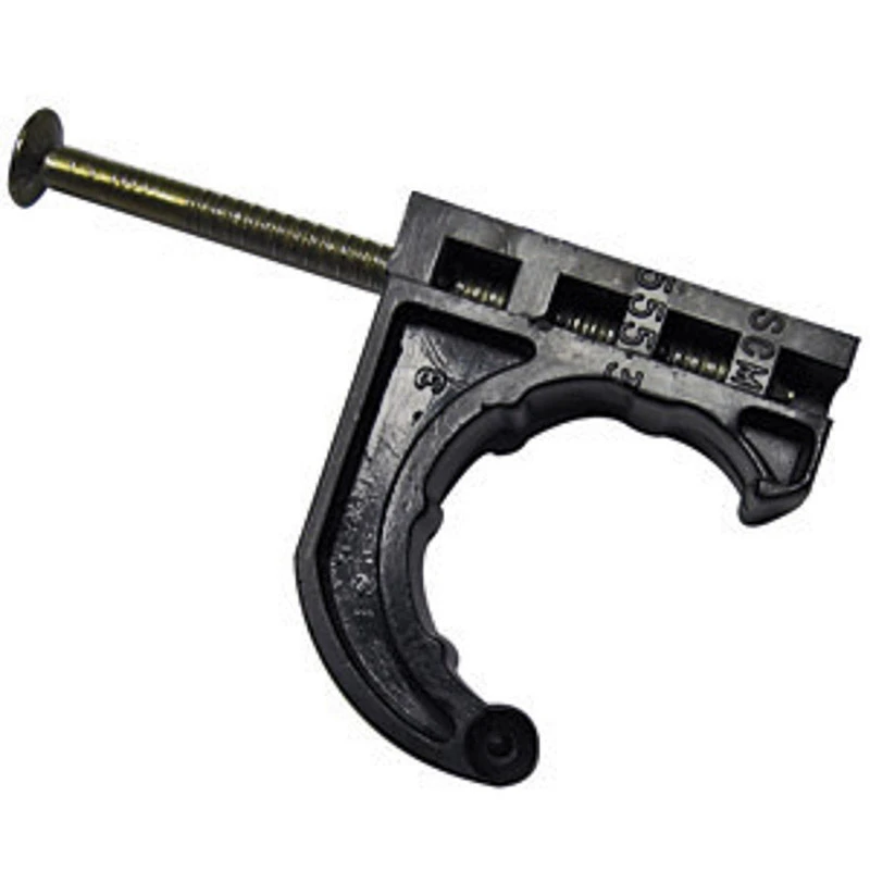 SharkBite 23220 Single Nail Clamp, 1/2 in, Plastic