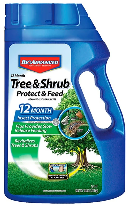 Crop Science Tree & Shrub Insect Protection & Feed Granules, 4 Lb.