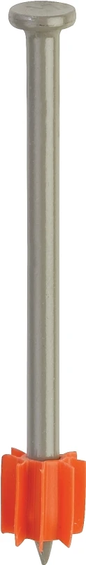 Ramset 1516E Ramguard Pin, 0.145 in Dia Shank, 2-1/2 in L, Steel, Zinc-Plated