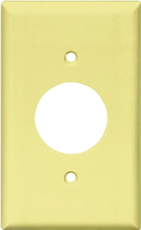 2131v-box Ivory Single Gang Wall Plate, Standard Size, 25 Pk