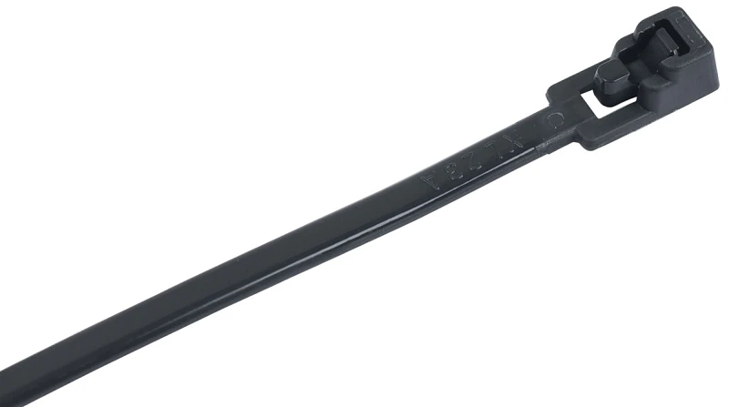 Gardner Bender 47-111uvb 12 Inch Releasable Nylon Cable Tie, 50 Lb, Black
