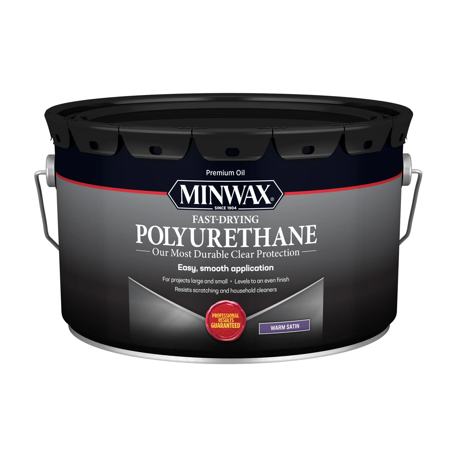 Satin Clear Oil-based Fast-drying Polyurethane 2.5 Gallon Container