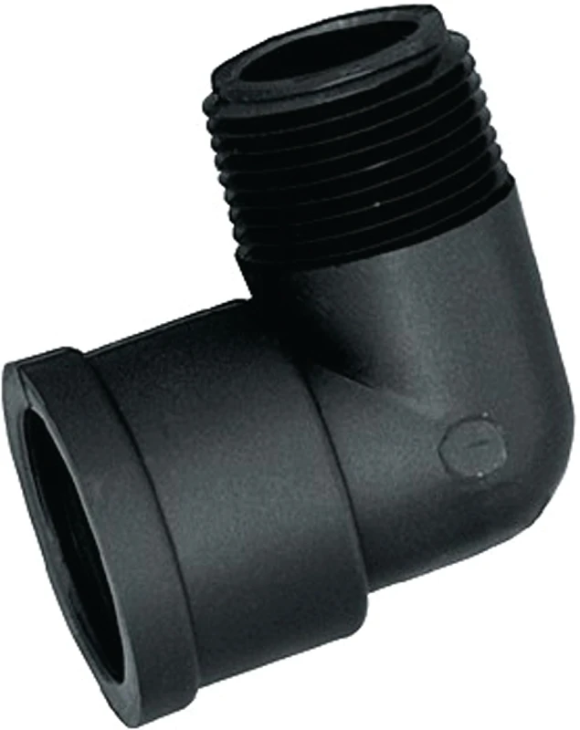 Se34p 90 Degree Street Elbow, 3/4 In, Mpt X Fpt, Polypropylene