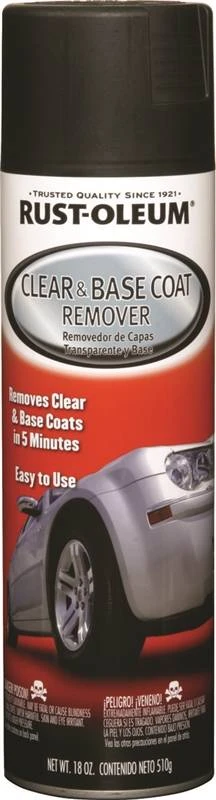 248878 Clear And Base Coat Remover, 18 Oz Aerosol Spray