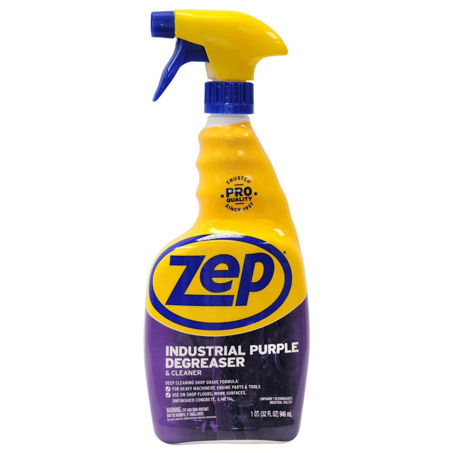 Zep R42310 Industrial Purple Degreaser Spray, Ready-To-Use, 32 Oz