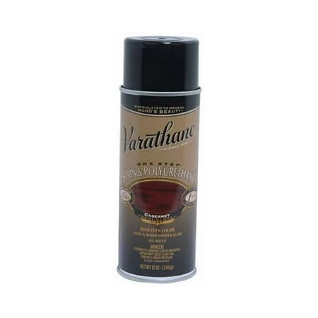 Varathane Cabernet One Step Oil Based Stain and Polyurethane Spray (Set of 6)