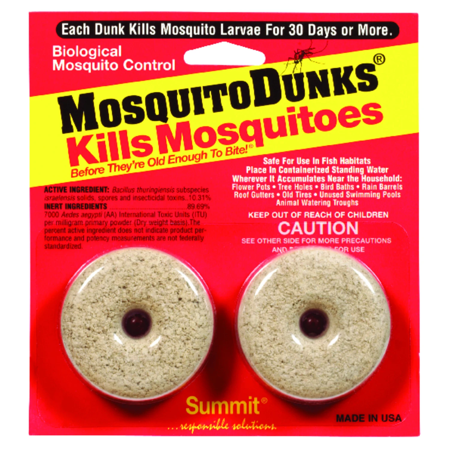 Summit 102-12 Mosquito Killer, Solid