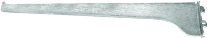 Knape & Vogt 180 ANO 10 Shelf Bracket, Steel, Anochrome, 10-In.