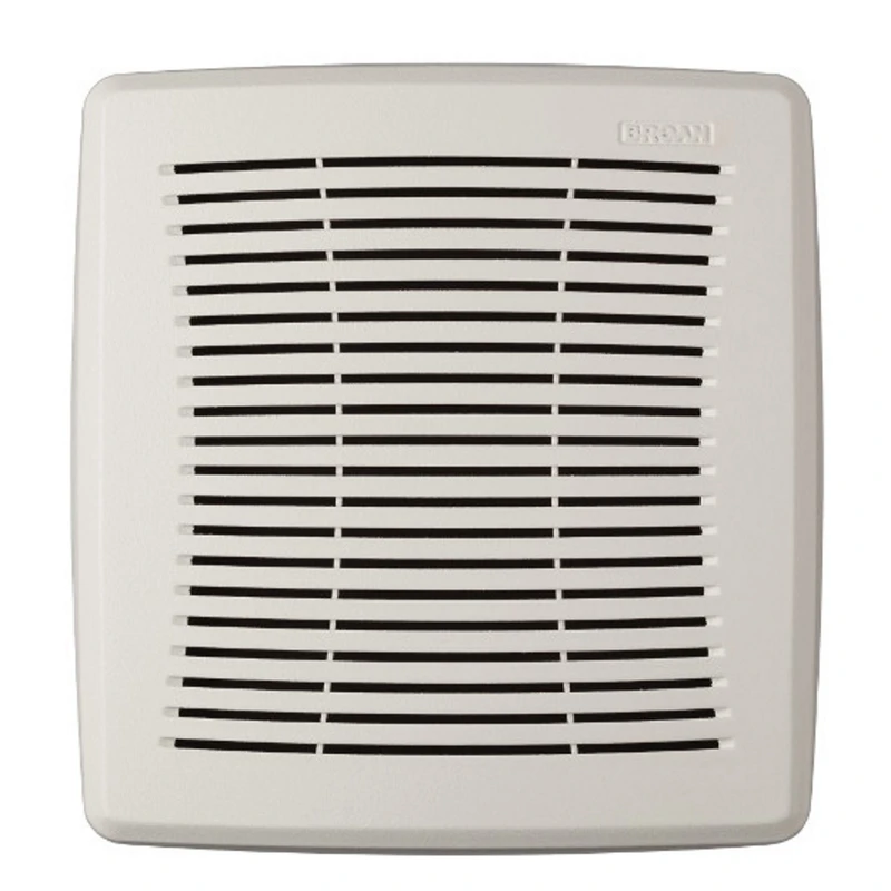Broan FGR101 Bathroom Exhaust Fan Grille, 9-1/2 in L, 9-1/4 in W, Polypropylene, White