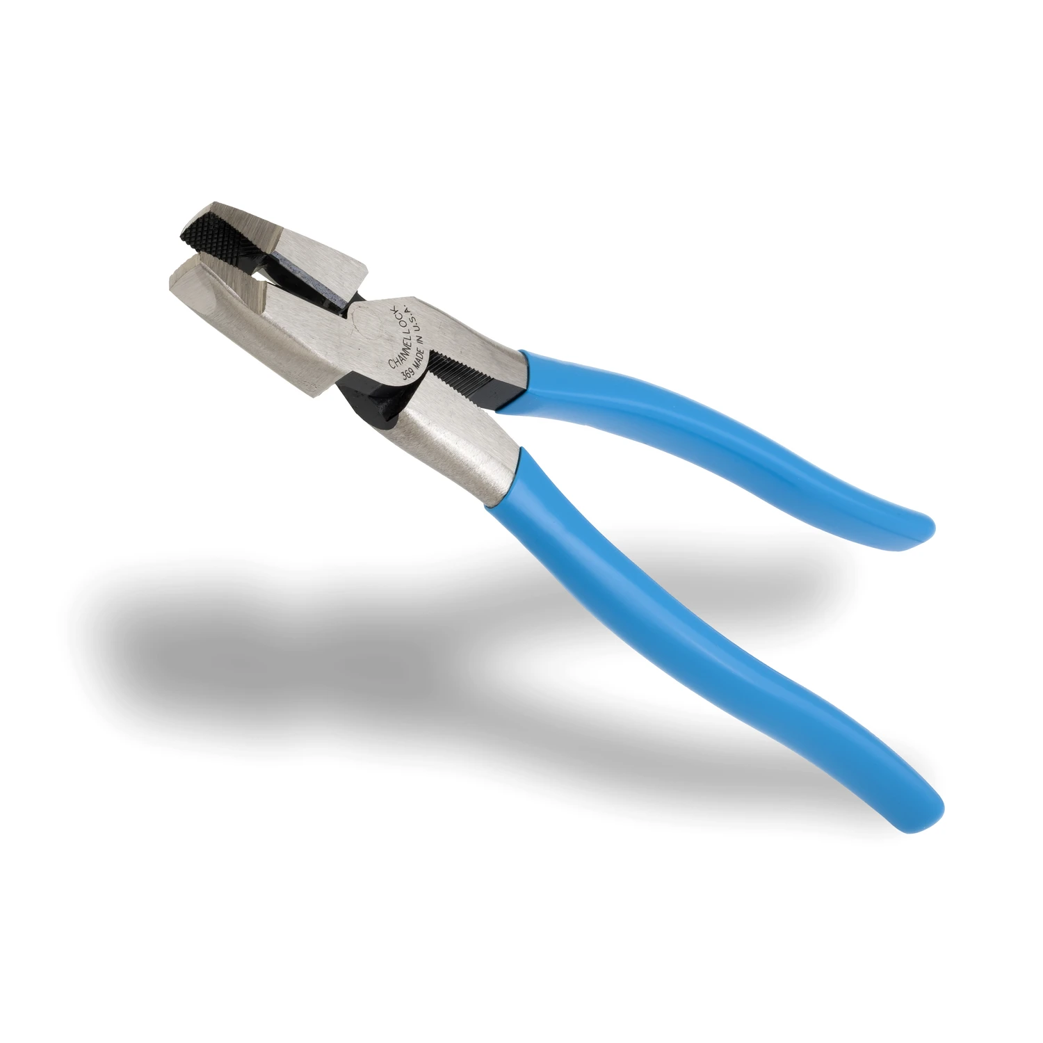 Pliers, High-Leverage Linesman, 9 In.