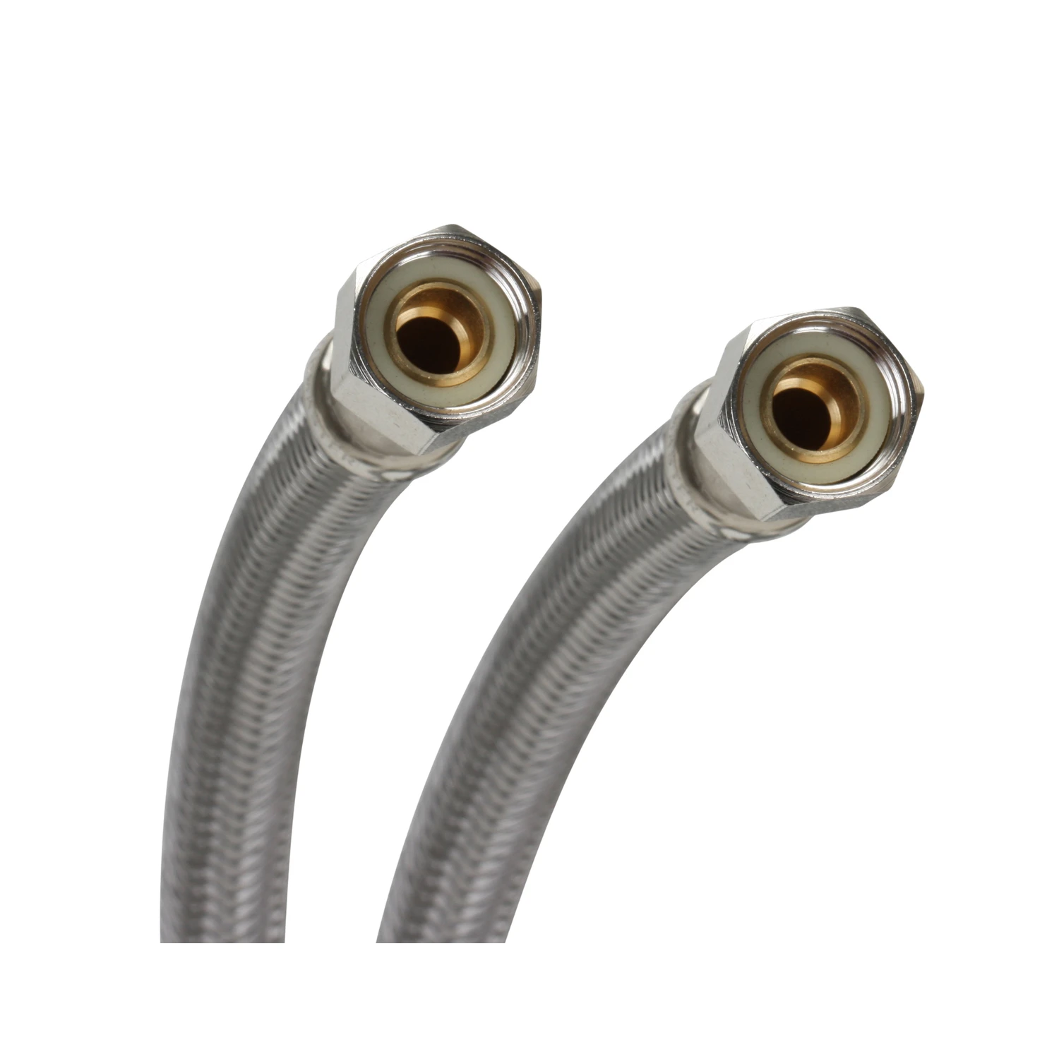 3/8 In. X 3/8 In. X 60 In. L Stainless Steel Dishwasher Connector