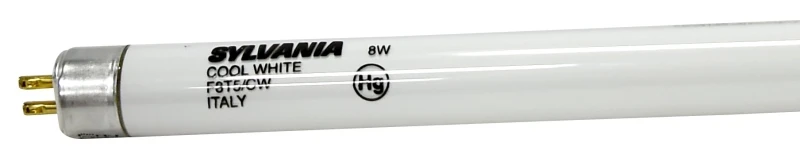 12 Inch T5 Mini Bipin 8w Cool White Fluorescent Tube Light Bulb