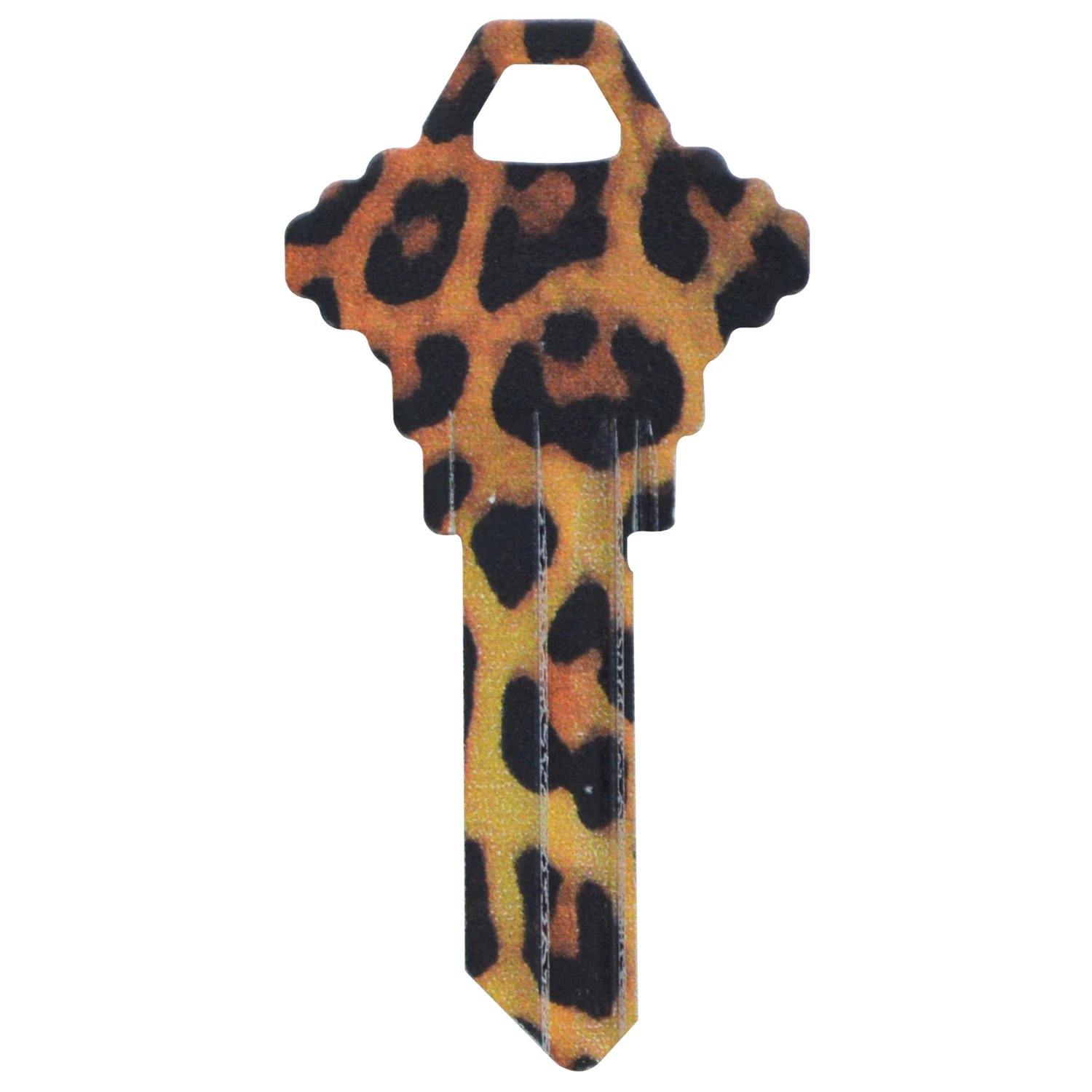 Hillman Wackey Leopard House/Office Universal Key Blank Single sided