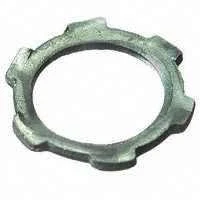 61915b 1-1/2 In. Rigid Steel Conduit Locknut, Zinc Plated, Pack Of 50