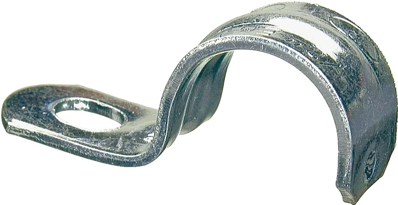 2-1/2 In Rigid 1-hole Strap 61125 Pack Of 10 For Indoor/outdoor Use