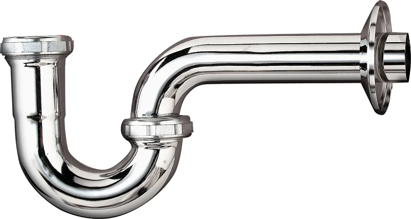 1-1/2 Inch Chrome Plated P-trap Model Pp20250 With Flange