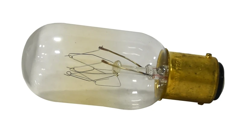 25 Watt Clear Appliance T8dc Bulb, 120 Volt, Incandescent