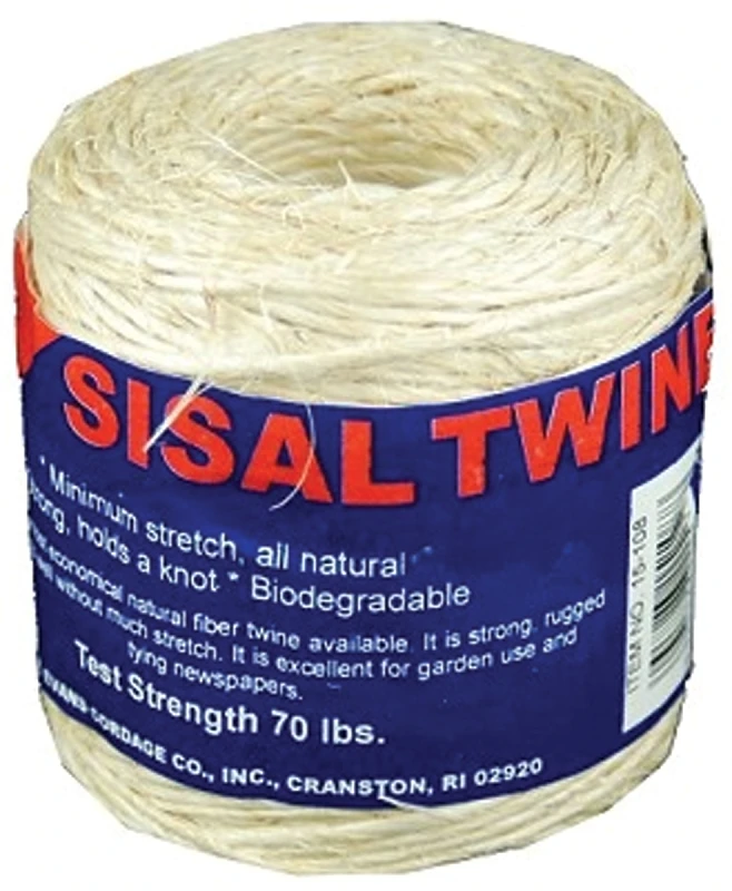 Tw Evans Cordage 15-209 Sisal Twine, 2-ply, 300 Feet Long