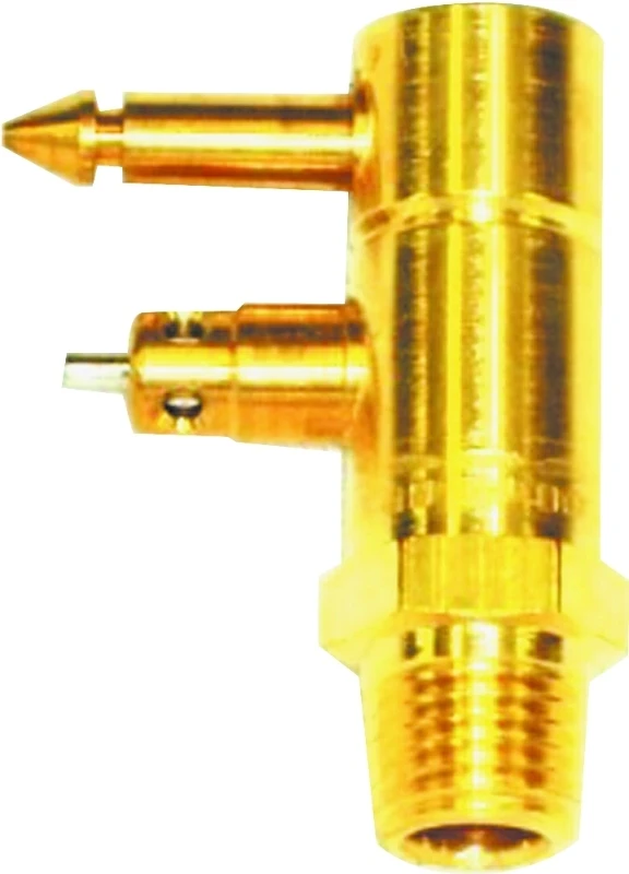 M-200c Fuel Line Connector, Brass, 1/4 Inch Npt