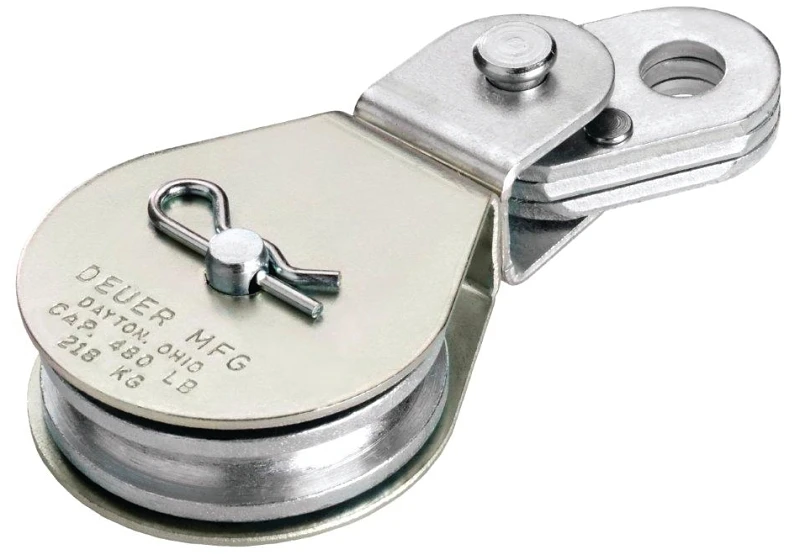 Db20e 2-inch Swivel Eye Cable Block With 480 Lb Capacity