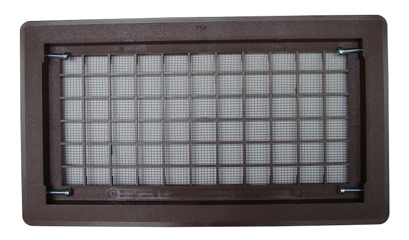 510br Open Air Grill Foundation Vent, Brown - 7-3/4 In X 15-1/4 In