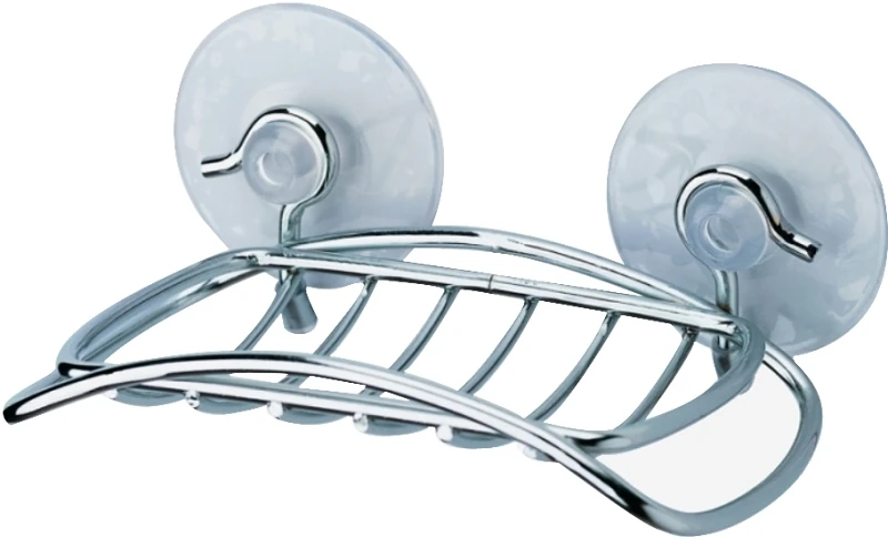 Chrome Shower Caddy Soap Dish Ss-5825-ch For Bathroom Organization
