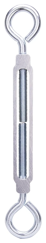 Lr333 Turnbuckle Eye/eye 1/2x17 Zinc Plated, Pack Of 5