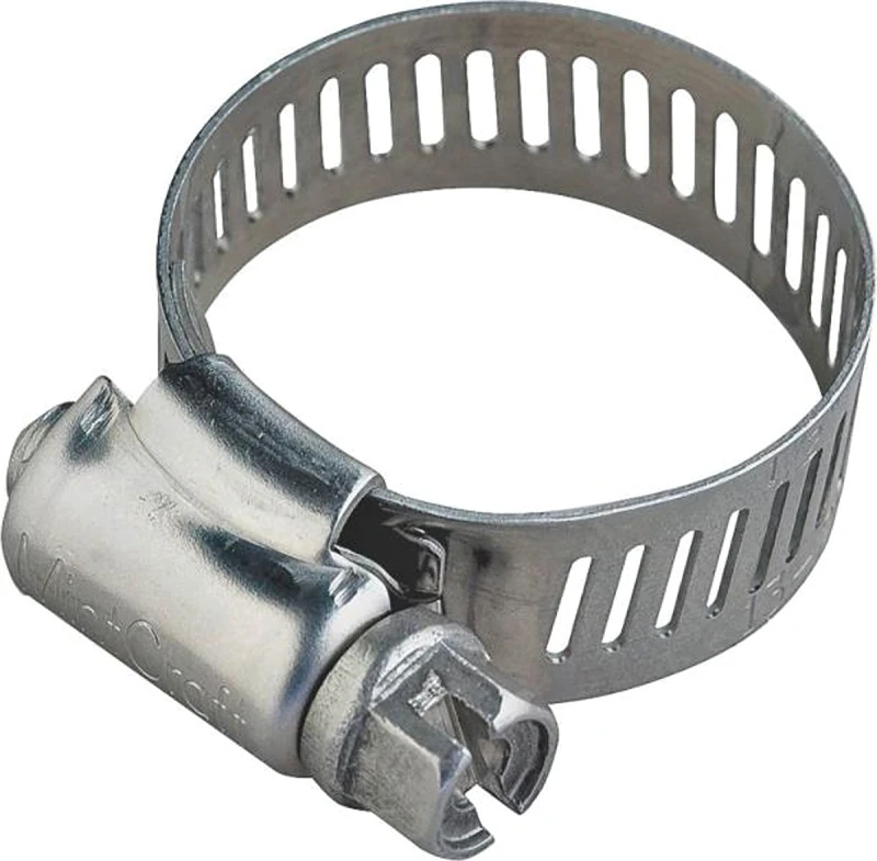 #104 Stainless Steel Hose Clamp With Carbon Screw, Pack Of 10, Hcran104