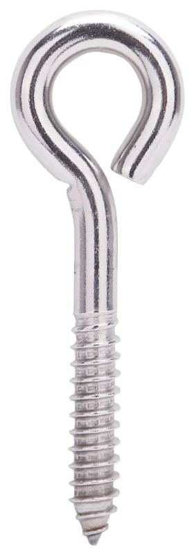 Lr264 3/8 X 4-1/2 In Stainless Steel Lag Eye Bolt, Pack Of 10