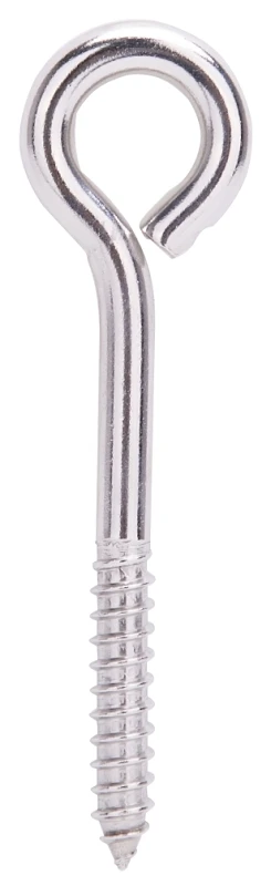 Mintcraft Lr260 Stainless Steel Lag Eye Bolt 1/4" X 3-3/4" (pack Of 10)
