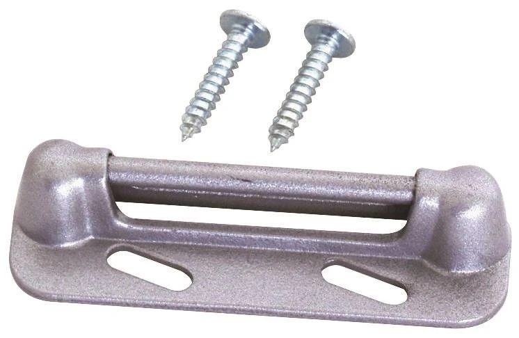 Jf06155 Aluminum Storm Door Strike Plate For Wood Or Metal Doors
