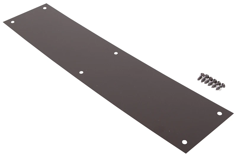 3-1/2" X 15" Push Plate In Oil Rubbed Bronze Finish