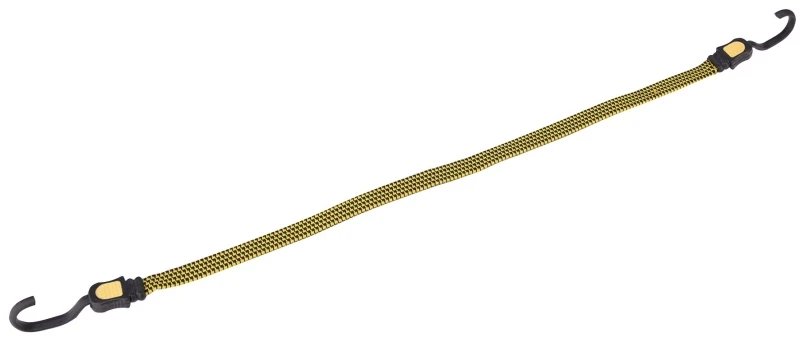 Fh92106-3 Bungee Cord, 17 Mm Dia, 30 In L, Yellow, Pack Of 10